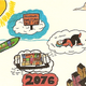 Illustration for article titled 1970s Children Draw Robot Presidents and Nuclear Apocalypse